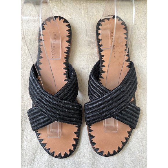 JENNI KAYNE
Raffia Crossover Sandal 
SIZE 40/ 9 9.5
Worn 1 time 
$275 - Picture 3 of 10
